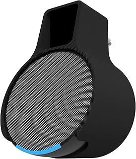 Splin Suporte All In One Tomada Para Smart Speaker Alexa Echo Pop - Amazon - Modelo Compacto (preto)