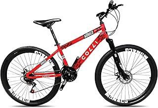 Colli Bike, Bicicleta Monaco, Aro 26, Freios a Disco, 21 Velocidades, Alavanca Rapid Fire 3/7V, Pedivela Triplo Aço, Selim Veloce PU C/Carrinho, Guidão Downhill