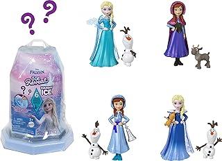 Disney Frozen Boneca Surpresa, Ice Reveal Gelo Mágico com 6 Surpresas, Incluindo Amigo da Personagem e Acessórios (Bonecas Podem Variar)