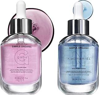 Kit Duo Firmeza e Equilibrio Niacinamida + Gaba Simple Organic