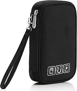 Estojo Organizador De Cabos Premium, Carregadores, Acessórios Eletrônicos, Impermeável E Compacto Para Viagem Marca VARENZIA