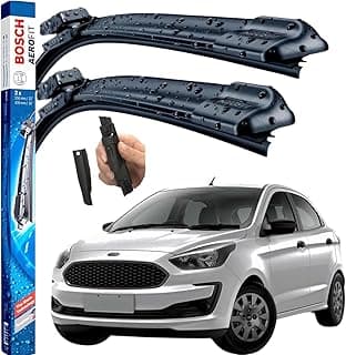 Palheta Limpador Parabrisa Bosch Multiclip Par de Palheta Limpadora Dianteiro Original Ka 2014 À 2021 Bosch