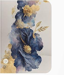 Caderno sem Pauta A5 - Capa Flexível 80 Páginas 20x14cm - Flores Luxo