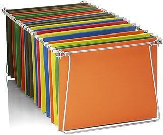 Officemate Moldura de arquivo pendurada, 60,96 cm - 68,56 cm, tamanho carta, aço, 1 conjunto (91964)