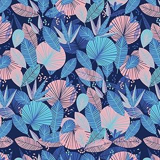 Bobina de Papel para Presente, Couchê, 60cm X 100mts, Mod. 238 Flores Diversas, Gessele