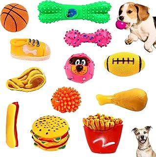 Kit 12un Brinquedo Mordedor Para Cachorro Pet Galinha Bolinha