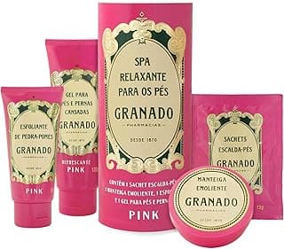 Granado Kit Pink Spa Relaxante Para os Pés com 42.71% de desconto por R$ 81,35 na amazon
