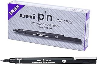 Caneta Técnica, Uni-Ball, Pin 56.1400, Preta, pacote de 12