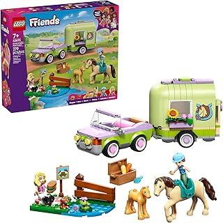LEGO Friends Trailer com Égua e Potro; Conjunto de Construção 42695