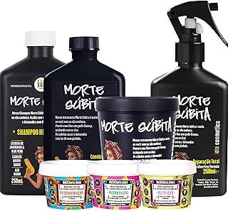 Kit Lola Morte Subita: Tratamento Capilar Lola Cosmetics – Kit Morte Súbita 4 Produtos + Be(M) dita Ghee 3x100g