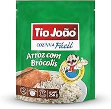 Tio João Cozinha fácil Arroz com Brócolis - 250g com 14.14% de desconto por R$ 8,50 na amazon