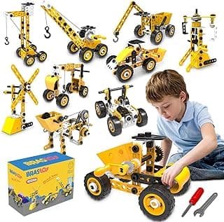 Brastoy Blocos De Construção Conjunto De Aprendizagem Brinquedos STEM Infantil (100 Peças) com 10% de desconto por R$ 120,60 na amazon