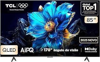 Smart TV TCL 85 Polegadas QLED 4K P7K WiFi Bluetooth Google TV HDR10+ Dolby Atmos Dolby Vision 85P7K