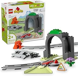 LEGO DUPLO Town Pacote de Expansão de Túnel e Trilhos de Trem 10425 com 35.01% de desconto por R$ 129,97 na amazon