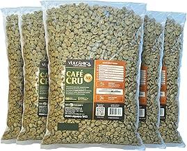 Café em Grão Verde Cru Arábica Boa Doçura Região Vulcânica 82+SCA - 5Kg