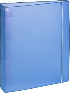 Acrimet Fichário Universitário 4 Argolas A4, Cor Azul Clear, 804.2