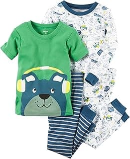 Carter's 4 peças de algodão para meninos 341g272