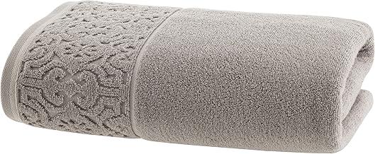 Altihaus Toalha Banhão Super Soft Arabesco Zero Twist – 80x150cm – 500g/m² – Alta Absorção, Toque Macio e Secagem Rápida – Altihaus (Cinza)