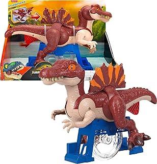 Imaginext Jurassic World Dinossauro de Brinquedo Rebirth Spinosaurus Corredor para crianças a partir de 3 anos