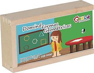 Carlu Brinquedos - Jogo da Lógica, 3+ Anos, 28 Peças, Color Multicolorido, 1025