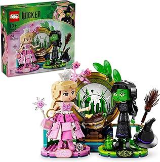LEGO Wicked Figuras de Elphaba e Glinda; Conjunto de Construção de Fantasia 75682