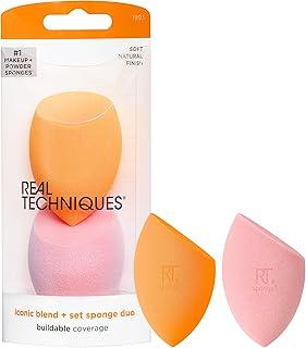 Real Techniques - Kit - Esponja para Base + Esponja para Pó