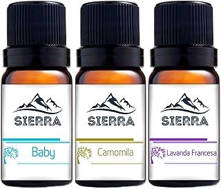 3 Essências Baby Camomila Lavanda Francesa para Difusor Aromatizador e Umidificador Hidrossolúvel Aromaterapia 10ml