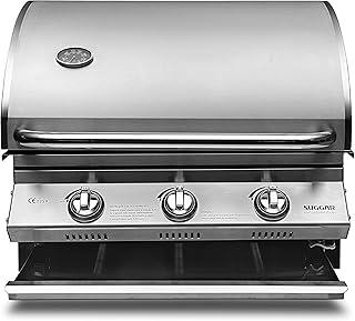 SUGGAR CHURRASQUEIRA PARA BANCADA INOX À GÁS CH3001IX