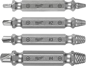 Milwaukee Jogo De Extrator Parafusos C/4 Pçs 49-57-9001