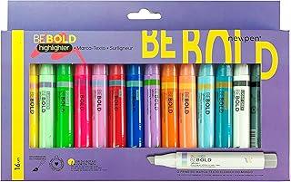 CONJUNTO MARCA TEXTO BE BOLD 16 UNIDADES - NEWPEN
