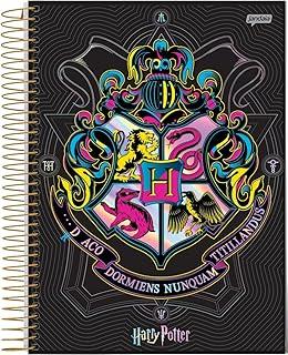 Caderno Espiral Univ CD 10 Matérias 200Fls Harry Potter Dormiens Nunquam FSC - Jandaia