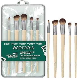Ecotools Kit de Pincéis Daily Defined Eye, Marrom