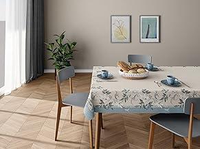 Toalha de Mesa Super Prática Retangular Estampada 6 Lugares Alvorada 1,40 m x 2,20 m Com 1 peça