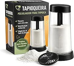 Tapioqueira Polvilhador para Tapioca – Peneira Manual para Farinha e Goma – Ideal para Tapioca, Panquecas e Receitas Saudáveis – Fácil de Usar e Limpar