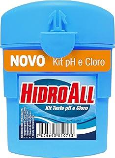 HidroAll Análise Kit T|este pH e Cloro