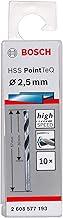 Bosch Brocas Metal Aço Rápido HSS-PointTeQ 2,5mm