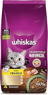 whiskas Ração Melhor Por Natureza Frango Gatos Adultos 2 7 Kg