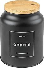 Ou Pote em Metal Coffee 1,1L Preto Linha Sense