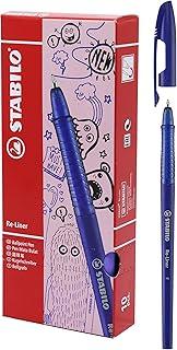 Caneta Esferográfica, Stabilo, 50.8500, Azul, pacote de 10