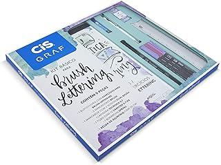 Kit Básico para Lettering com 9 peças CIS, 70.0013, Multicor