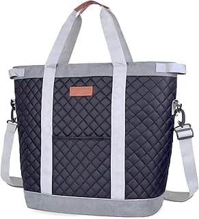 INSMEER Bolsa Térmica Grande Portátil - 45 latas/35L, Mochila Termica DobráVel Macia, Bolsa Térmica Feminina à Prova De Vazamentos/Isolada/ReutilizáVel Para Praia, Acampamento, Supermercado