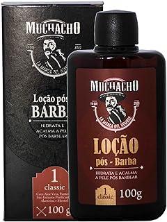 Loção Pos Barba Muchacho Classic - ação suavizante, calmante e hidratante da pele