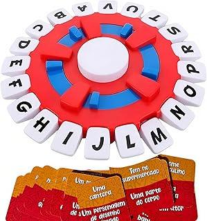 Jogo Stop Eletrônico 10s Tapple | Jogo de Palavras Rápidas com Timer | Cartas de Categorias | Brinquedo Educativo de Raciocínio