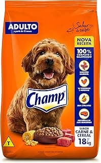 Ração Champ Carne e Cereal Para Cães Adultos 18 kg