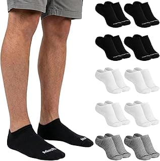 Kit 10 Pares de Meia Soquete Invisível Cano Curto Algodão Respirável Mash