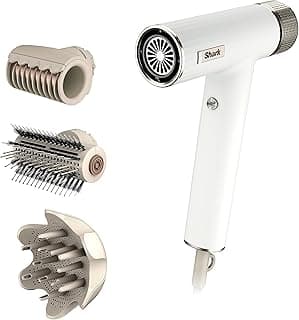 Shark, Secador de Cabelo, SpeedStyle, Seca e Estiliza, Ajuste de Temperatura Automático, 3 Acessórios, Cacheados e Crespos, 220 v