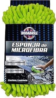 Esponja de Microfibra Rodabrill com 10.26% de desconto por R$ 28,00 na amazon