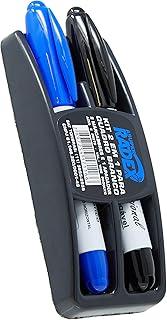 Pincel Quadro Branco Azul E Preto Com Apagador Kit - 38422