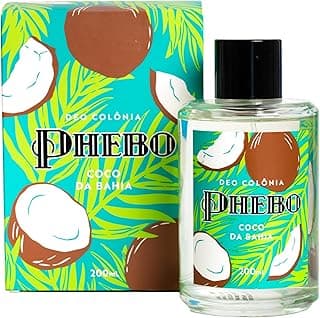 Phebo Deo Colônia, Coco da Bahia, 200ml com 41.74% de desconto por R$ 57,09 na amazon