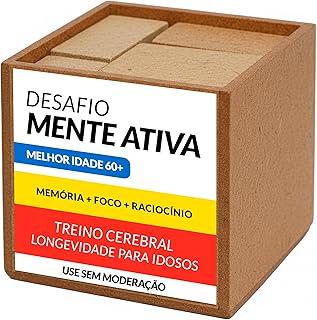Desafio Mente Ativa: Jogo para Treino Cerebral e Longevidade para Idosos - 60+